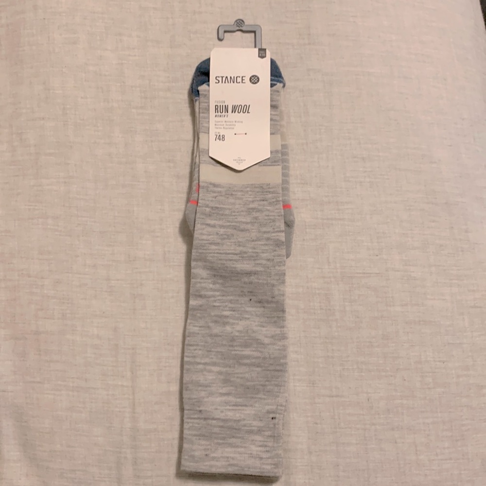 Stance fusion run wool socks 748 small Womens